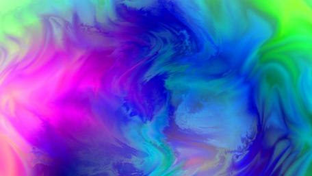 Vibrant Swirls of Colorful Abstract Art wallpaper