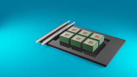 Sushi - Blender Modeling wallpaper