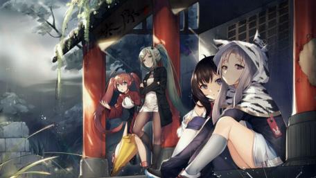 Mystical Shrine Gathering wallpaper