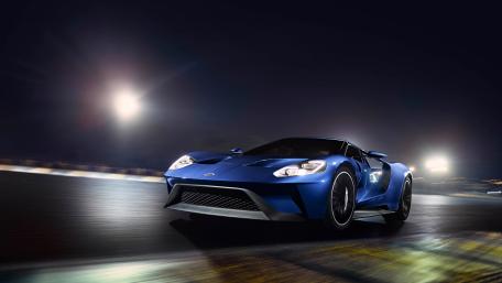 Ford GT Night Ride in 4K wallpaper