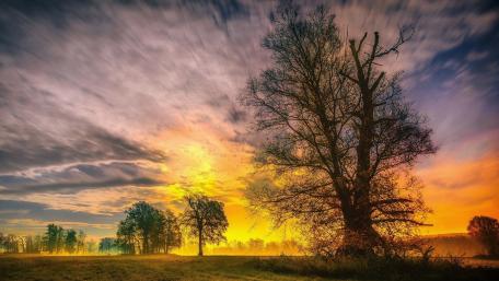 Sunset Serenity Awash in Colors and Calmness   wallpaper