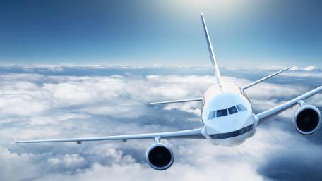 A Glorious Flight Above the Clouds wallpaper