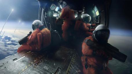 Space Shuttle Door Gunners wallpaper