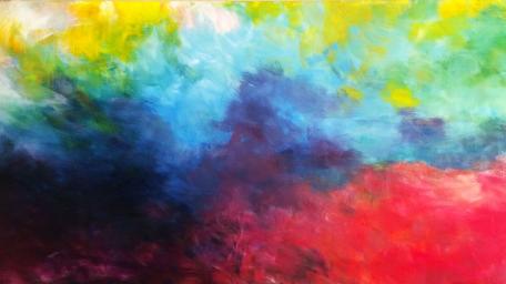Vibrant Colors in Abstract Harmony wallpaper
