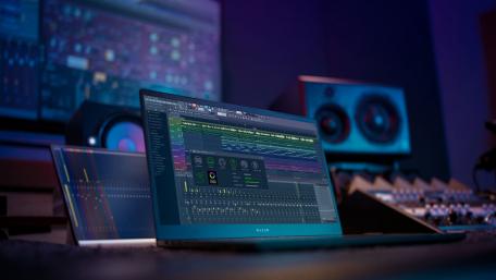 Creative Sound Engineering in Modern Music Studio wallpaper