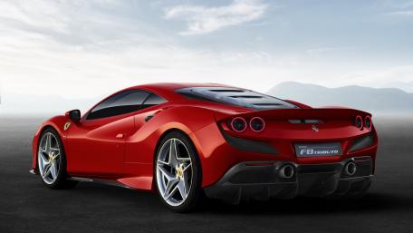 Dreaming of a Ferrari F8 Tributo on the road wallpaper