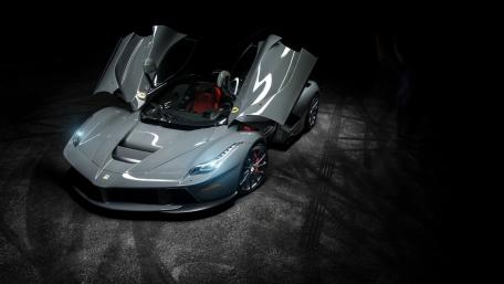 Sleek Elegance of a Dream Ferrari Sports Car wallpaper