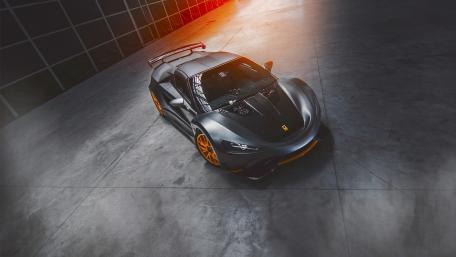 Sleek Luxury Sports Car Wallpaper wallpaper