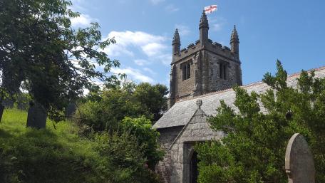 Cornish Church wallpaper
