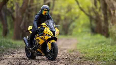 Speed and Adventure in Nature's Embrace wallpaper