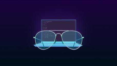 Stylish Coder's Vision wallpaper