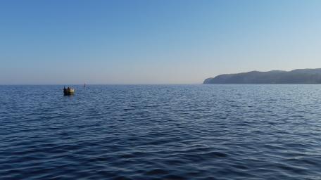 Baltic Sea from Gdynia wallpaper