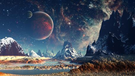 A fantastic world wallpaper