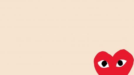 Heart with Watching Eyes wallpaper
