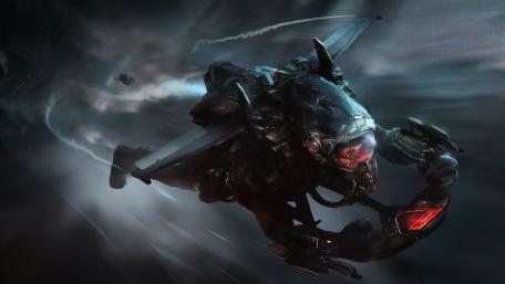 Jetpack Odyssey into the Futuristic Unknown wallpaper