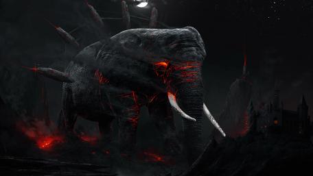 Mammoth fantasy art wallpaper