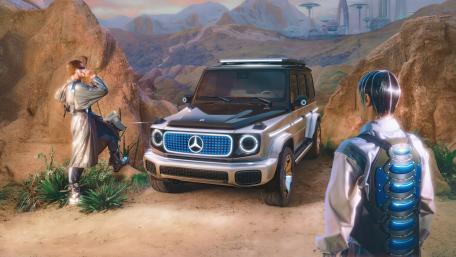 Mercedes EQ concept wallpaper