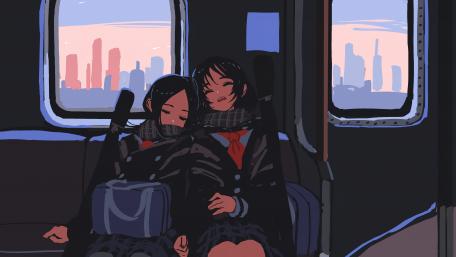Early Commute Companions wallpaper
