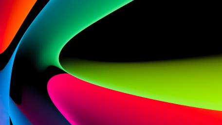 Neon Vortex Abstraction wallpaper