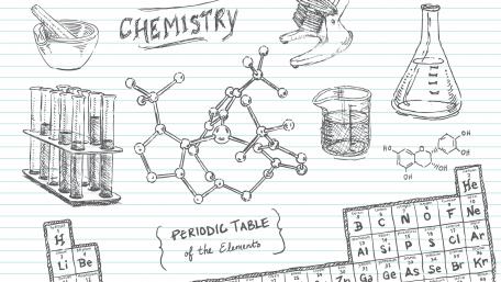 Chemical elements wallpaper