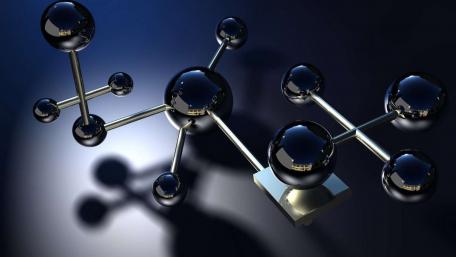Atomic Connections in a Digital Dimension wallpaper