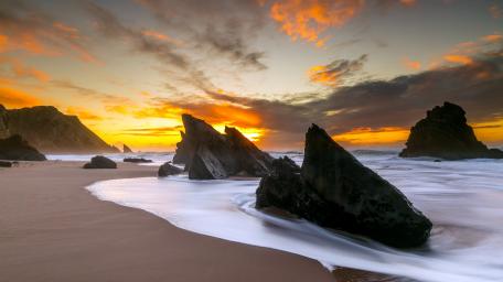 Praia da Adraga wallpaper