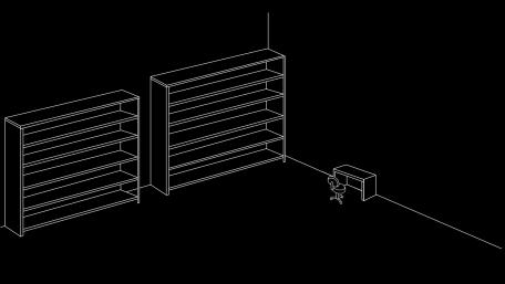 Shelves wallpaper