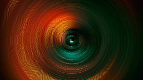 Vibrant Hypnotic Swirls for Dynamic Spaces wallpaper