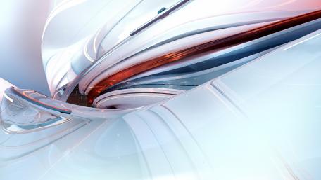 Sleek Illuminated Abstract 3D Design wallpaper