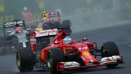 Fernando Alonso Ferrari wallpaper