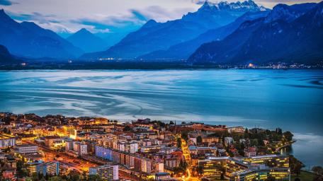Vevey (Switzerland) wallpaper
