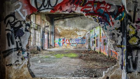 Urban Decay and Creative Expression wallpaper