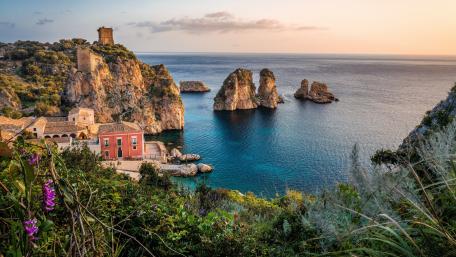 Tonnara di Scopello wallpaper