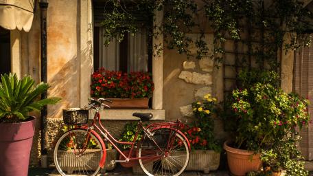 City alley wallpaper