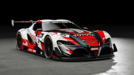 Sleek Toyota Race Car in Stunning Detail wallpaper