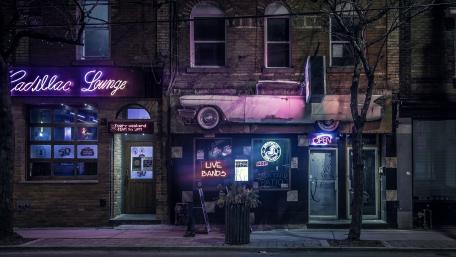 Cadillac Lounge wallpaper