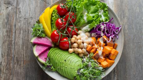Vibrant Superfood Salad Wallpaper wallpaper