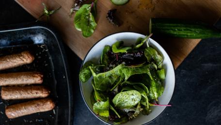 Fresh and Nutritious Paleolithic Salad Wallpaper wallpaper