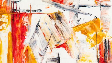Vibrant Abstract Expression in Bold Colors wallpaper
