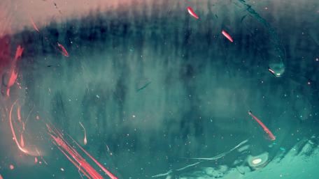 Abstract Windshield Patterns Capturing Flowing Colors and Textures wallpaper