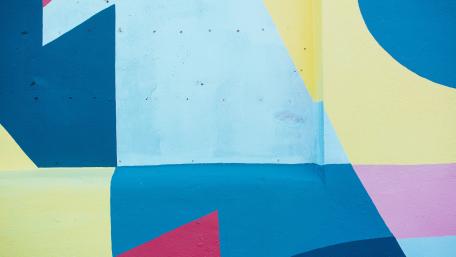 Vibrant Geometric Harmony wallpaper