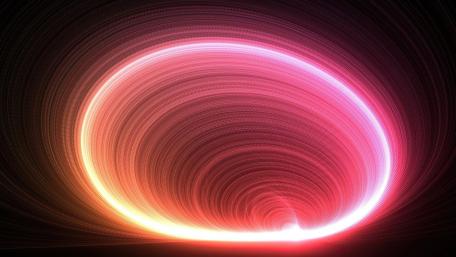 Neon Vortex of Light and Color wallpaper