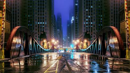 Clark Street Bridge wallpaper