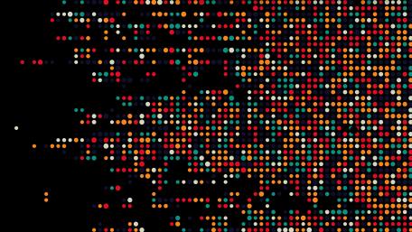 Colorful dots wallpaper