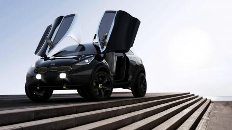 Futuristic Kia Niro Concept Wallpaper wallpaper