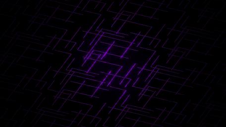 Neon Circuitry in Black and Purple wallpaper