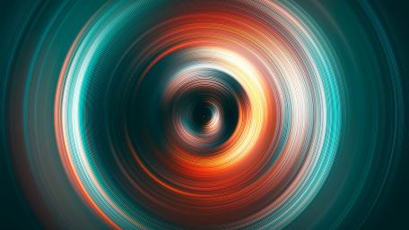 Vibrant Hypnotic Swirls in Motion wallpaper