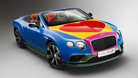 2016 Bentley Continental GT V8 S Convertible Pop Art Peter Blake wallpaper