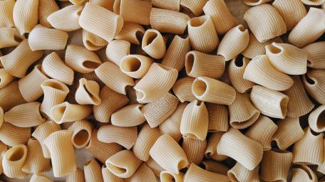 Delicious Penne Pasta Wall of Flavor wallpaper
