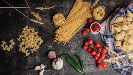 Delicious Ingredients for Pasta Lovers wallpaper